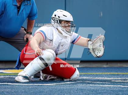 Thumbnail 1 in Whitesboro @ Prairiland (UIL 3A Softball Regional Quarterfinal) photogallery.