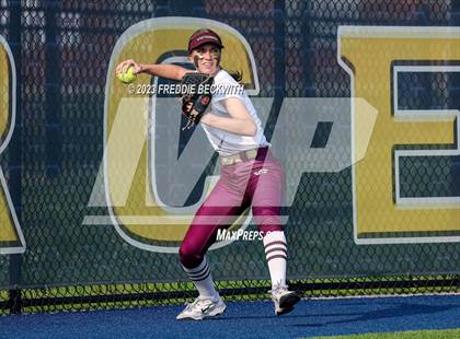 Thumbnail 1 in Whitesboro @ Prairiland (UIL 3A Softball Regional Quarterfinal) photogallery.