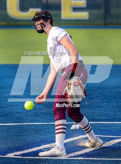 Thumbnail 2 in Whitesboro @ Prairiland (UIL 3A Softball Regional Quarterfinal) photogallery.