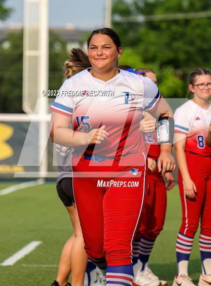 Thumbnail 1 in Whitesboro @ Prairiland (UIL 3A Softball Regional Quarterfinal) photogallery.
