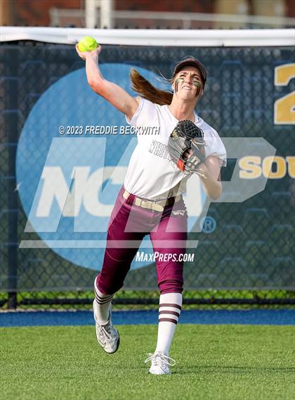 Thumbnail 2 in Whitesboro @ Prairiland (UIL 3A Softball Regional Quarterfinal) photogallery.