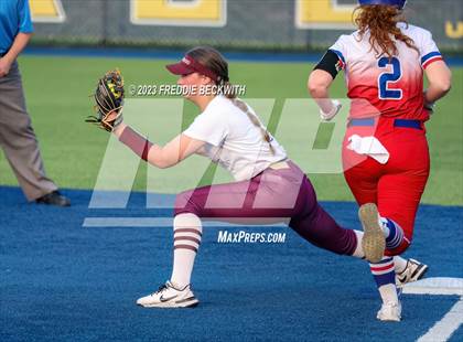Thumbnail 3 in Whitesboro @ Prairiland (UIL 3A Softball Regional Quarterfinal) photogallery.