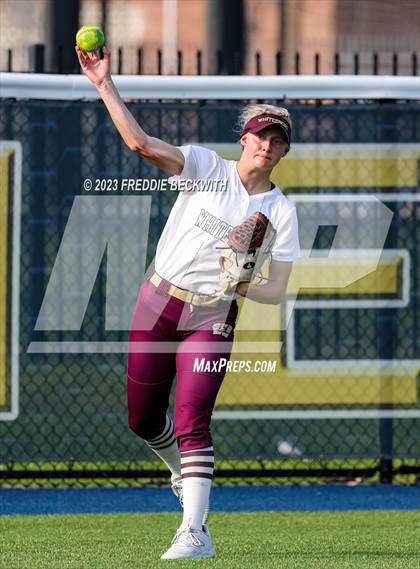 Thumbnail 3 in Whitesboro @ Prairiland (UIL 3A Softball Regional Quarterfinal) photogallery.