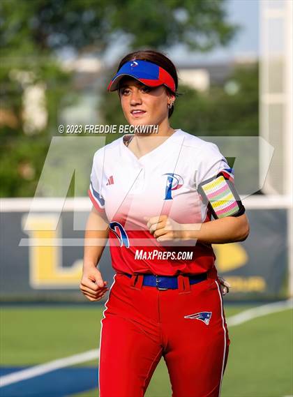 Thumbnail 2 in Whitesboro @ Prairiland (UIL 3A Softball Regional Quarterfinal) photogallery.