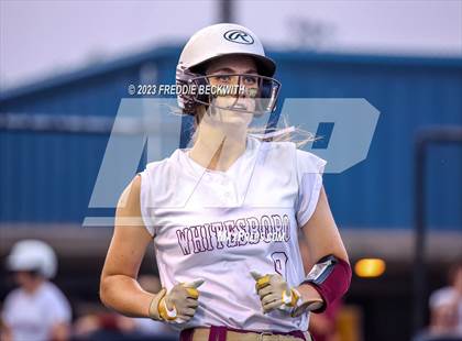 Thumbnail 1 in Whitesboro @ Prairiland (UIL 3A Softball Regional Quarterfinal) photogallery.