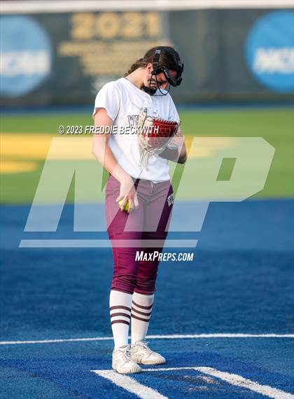 Thumbnail 3 in Whitesboro @ Prairiland (UIL 3A Softball Regional Quarterfinal) photogallery.