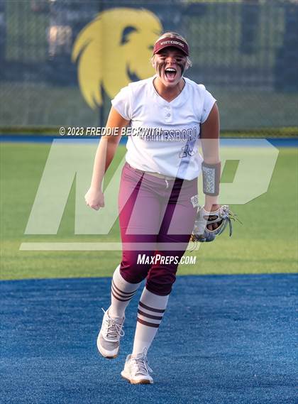 Thumbnail 3 in Whitesboro @ Prairiland (UIL 3A Softball Regional Quarterfinal) photogallery.