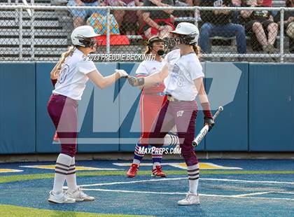 Thumbnail 1 in Whitesboro @ Prairiland (UIL 3A Softball Regional Quarterfinal) photogallery.
