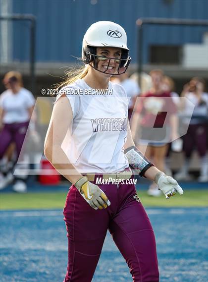 Thumbnail 1 in Whitesboro @ Prairiland (UIL 3A Softball Regional Quarterfinal) photogallery.