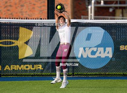Thumbnail 2 in Whitesboro @ Prairiland (UIL 3A Softball Regional Quarterfinal) photogallery.