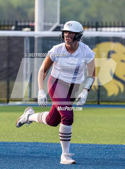 Thumbnail 3 in Whitesboro @ Prairiland (UIL 3A Softball Regional Quarterfinal) photogallery.