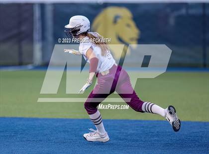 Thumbnail 3 in Whitesboro @ Prairiland (UIL 3A Softball Regional Quarterfinal) photogallery.