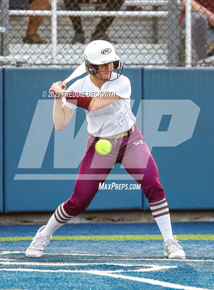 Thumbnail 3 in Whitesboro @ Prairiland (UIL 3A Softball Regional Quarterfinal) photogallery.