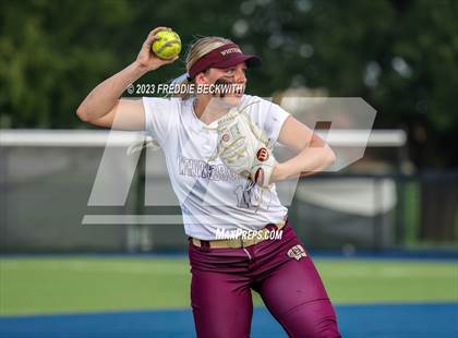 Thumbnail 2 in Whitesboro @ Prairiland (UIL 3A Softball Regional Quarterfinal) photogallery.