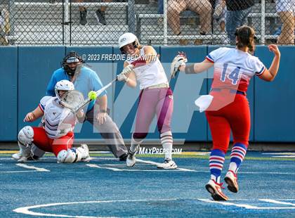 Thumbnail 3 in Whitesboro @ Prairiland (UIL 3A Softball Regional Quarterfinal) photogallery.