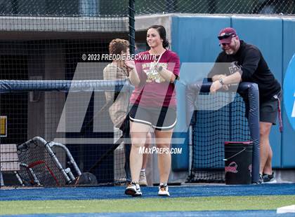 Thumbnail 1 in Whitesboro @ Prairiland (UIL 3A Softball Regional Quarterfinal) photogallery.