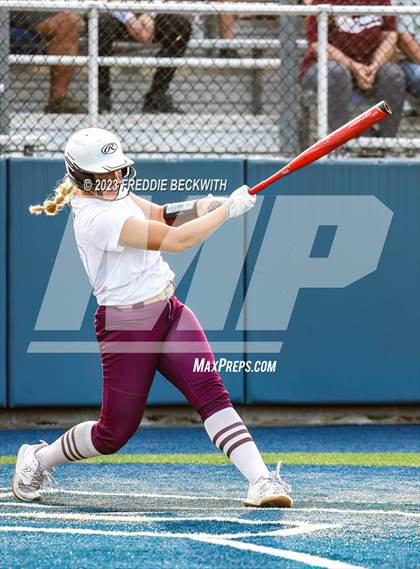 Thumbnail 3 in Whitesboro @ Prairiland (UIL 3A Softball Regional Quarterfinal) photogallery.