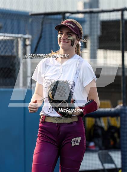Thumbnail 1 in Whitesboro @ Prairiland (UIL 3A Softball Regional Quarterfinal) photogallery.
