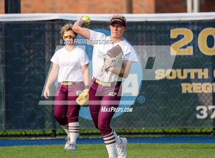 Thumbnail 3 in Whitesboro @ Prairiland (UIL 3A Softball Regional Quarterfinal) photogallery.