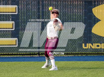 Thumbnail 2 in Whitesboro @ Prairiland (UIL 3A Softball Regional Quarterfinal) photogallery.