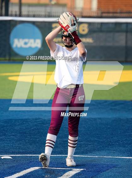 Thumbnail 3 in Whitesboro @ Prairiland (UIL 3A Softball Regional Quarterfinal) photogallery.