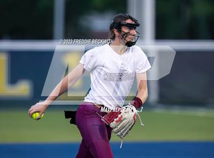 Thumbnail 2 in Whitesboro @ Prairiland (UIL 3A Softball Regional Quarterfinal) photogallery.
