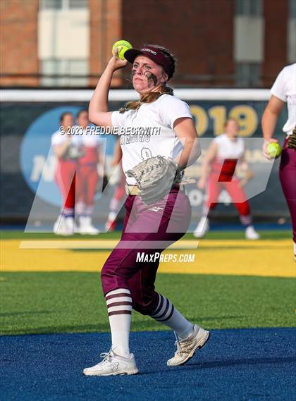 Thumbnail 3 in Whitesboro @ Prairiland (UIL 3A Softball Regional Quarterfinal) photogallery.