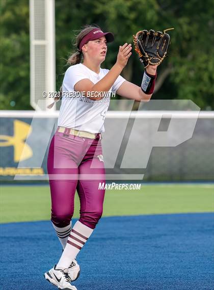 Thumbnail 1 in Whitesboro @ Prairiland (UIL 3A Softball Regional Quarterfinal) photogallery.