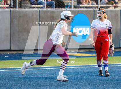 Thumbnail 2 in Whitesboro @ Prairiland (UIL 3A Softball Regional Quarterfinal) photogallery.