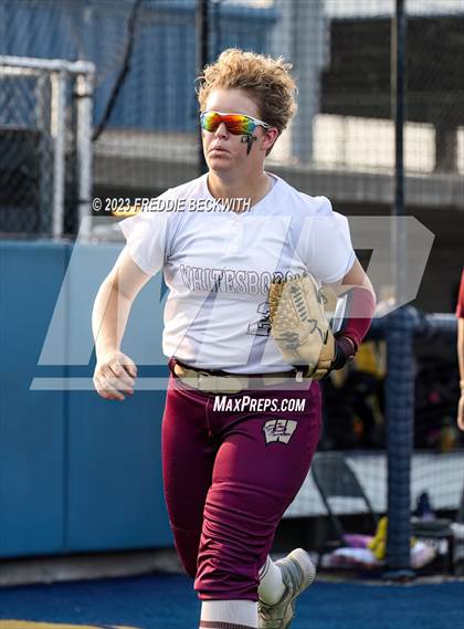 Thumbnail 2 in Whitesboro @ Prairiland (UIL 3A Softball Regional Quarterfinal) photogallery.