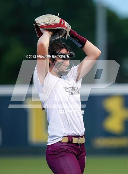 Thumbnail 1 in Whitesboro @ Prairiland (UIL 3A Softball Regional Quarterfinal) photogallery.