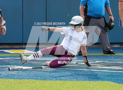 Thumbnail 3 in Whitesboro @ Prairiland (UIL 3A Softball Regional Quarterfinal) photogallery.
