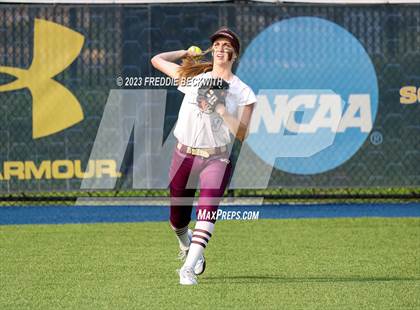 Thumbnail 2 in Whitesboro @ Prairiland (UIL 3A Softball Regional Quarterfinal) photogallery.