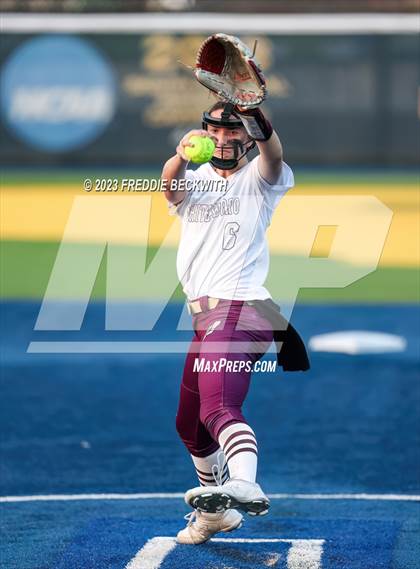 Thumbnail 2 in Whitesboro @ Prairiland (UIL 3A Softball Regional Quarterfinal) photogallery.