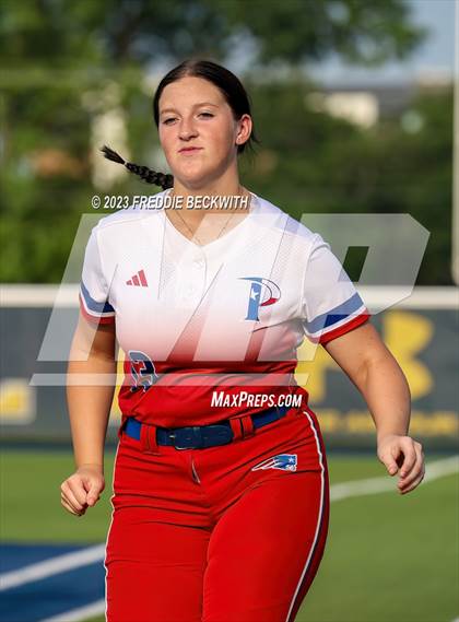 Thumbnail 3 in Whitesboro @ Prairiland (UIL 3A Softball Regional Quarterfinal) photogallery.
