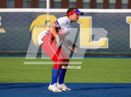 Thumbnail 1 in Whitesboro @ Prairiland (UIL 3A Softball Regional Quarterfinal) photogallery.