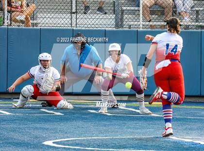 Thumbnail 2 in Whitesboro @ Prairiland (UIL 3A Softball Regional Quarterfinal) photogallery.