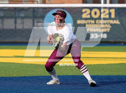 Thumbnail 3 in Whitesboro @ Prairiland (UIL 3A Softball Regional Quarterfinal) photogallery.
