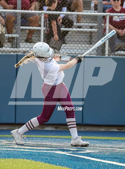 Thumbnail 3 in Whitesboro @ Prairiland (UIL 3A Softball Regional Quarterfinal) photogallery.