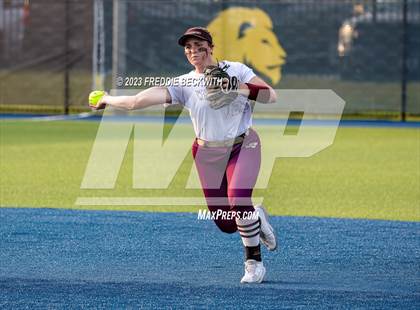 Thumbnail 2 in Whitesboro @ Prairiland (UIL 3A Softball Regional Quarterfinal) photogallery.
