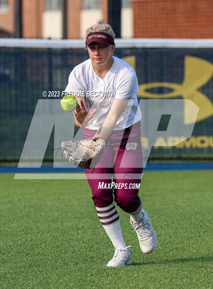 Thumbnail 1 in Whitesboro @ Prairiland (UIL 3A Softball Regional Quarterfinal) photogallery.
