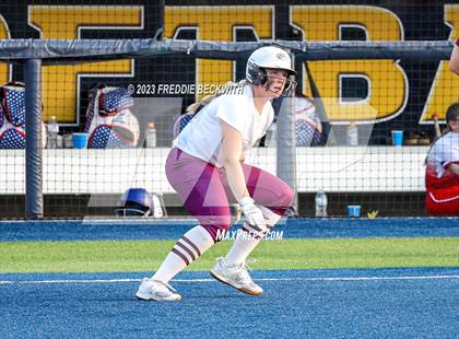 Thumbnail 3 in Whitesboro @ Prairiland (UIL 3A Softball Regional Quarterfinal) photogallery.