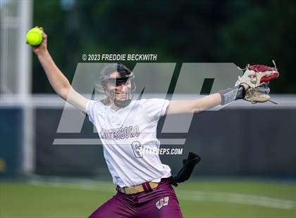 Thumbnail 2 in Whitesboro @ Prairiland (UIL 3A Softball Regional Quarterfinal) photogallery.