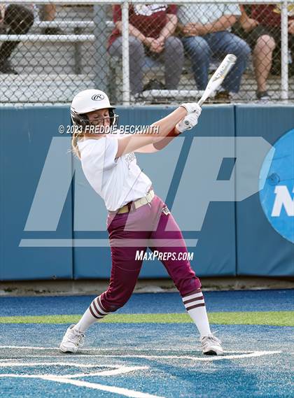Thumbnail 3 in Whitesboro @ Prairiland (UIL 3A Softball Regional Quarterfinal) photogallery.