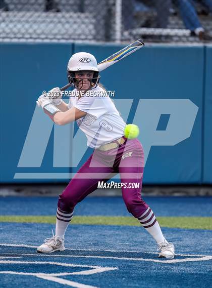 Thumbnail 1 in Whitesboro @ Prairiland (UIL 3A Softball Regional Quarterfinal) photogallery.