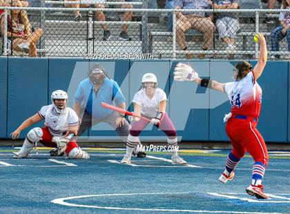 Thumbnail 3 in Whitesboro @ Prairiland (UIL 3A Softball Regional Quarterfinal) photogallery.