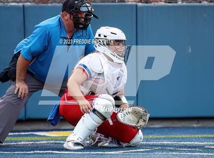 Thumbnail 3 in Whitesboro @ Prairiland (UIL 3A Softball Regional Quarterfinal) photogallery.