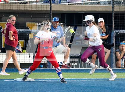 Thumbnail 3 in Whitesboro @ Prairiland (UIL 3A Softball Regional Quarterfinal) photogallery.