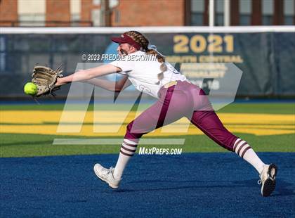 Thumbnail 2 in Whitesboro @ Prairiland (UIL 3A Softball Regional Quarterfinal) photogallery.