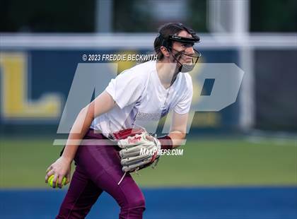 Thumbnail 1 in Whitesboro @ Prairiland (UIL 3A Softball Regional Quarterfinal) photogallery.